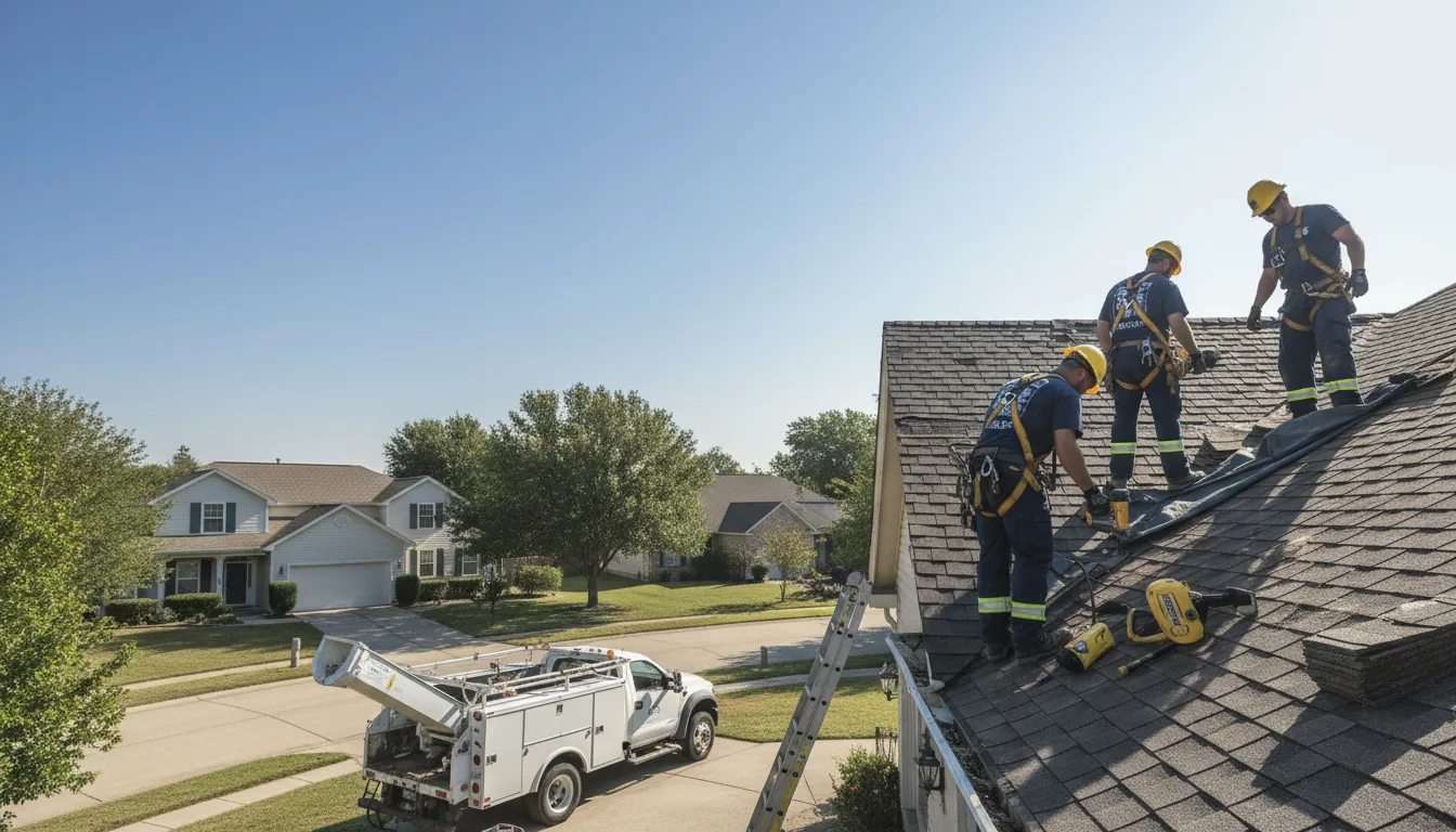 Emergency Roof Repair in Bluffs, IL near me